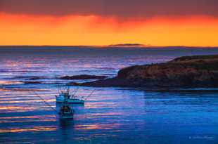 Mendocino Bay Evening-9939-2